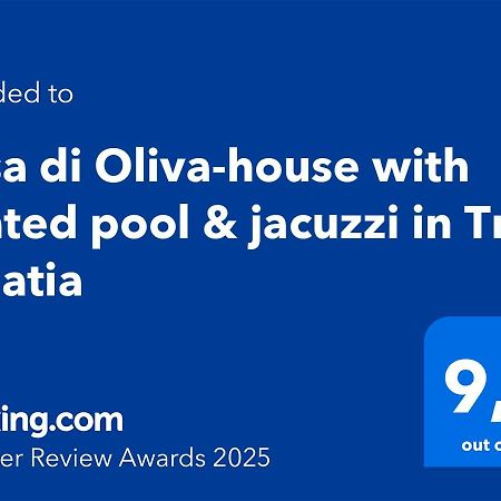 Casa Di Oliva-House With Heated Pool & Jacuzzi In Trilj, Croatia Βίλα Εξωτερικό φωτογραφία
