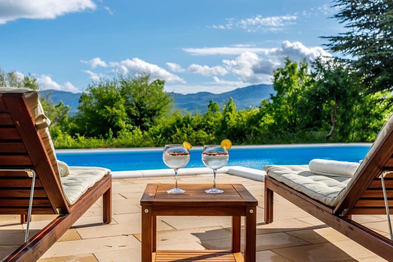 Casa Di Oliva-House With Heated Pool & Jacuzzi In Trilj, Croatia Βίλα Εξωτερικό φωτογραφία